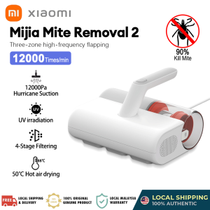 Xiaomi Mijia Handheld Dust Mite Vacuum Cleaner 2 UV Light Mites Killer 12000Pa Strong Suction Sterilizer Kill Germs Antibacterial 99% Sterilization