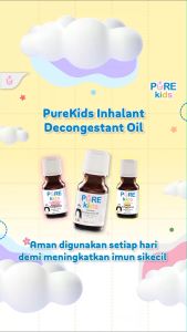 PURE KIDS INHALANT LEMON: Solusi Alami untuk Batuk dan Hidung Tersumbat Anak