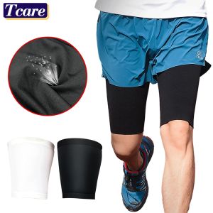 ปลอกรัดต้นขาแบบสปอร์ต 1คู่ ลดน้ำหนัก แผ่นที่ประคบร้อนเย็น สำหรับกีฬาเล่น Penahan Kaki การรับประทานบาดเจ็บจากอาการตึงเอ็นอักเสบ