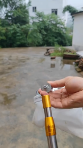 【1แถม6】ไม้สอยผลไม้สแตนเลส ✨ ยืดได้1.2-3เมตร ปลอดภัย+ถนอมผล ✅สำหรับสอยทุเรียน-มะม่วง เปลี่ยนได้ ไม่ต้องปีนต้นไม้ เก็บง่าย