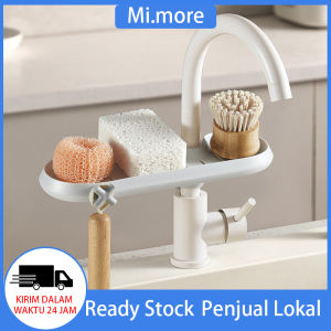 Mi.more Faucet Rack Shelf In Kitchen Shelves/Tempat Rak Sabun Mandi Cuci Piring Spons Wastafel Kamar Mandi