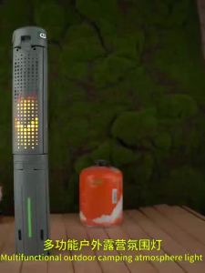 Mới 8000mAh ngoài trời tất cả địa hình Đèn Cắm Trại với 720 ° vô hạn quay và đa cảnh Kính thiên văn gấp 3XL LED cắm trại Đèn cắm trại Chiều cao tối đa 100cm 1000 Lumens và tuổi thọ pin siêu dài