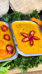 Combo 1 khay Mắm Cá Linh 500g + 1 khay Chả Chưng cơm tấm 500g Hỏa tốc - Bếp Chú 7