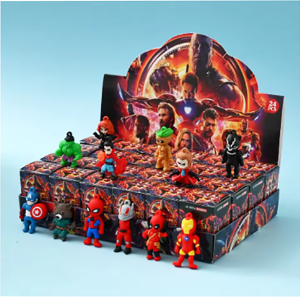 hot toys | Bộ Đồ Chơi Mô Hình Nhân Vật Hoạt Hình Người Nhện Marvel Comics Blind Box 24 Món Dành Cho Trẻ Em Và Người Hâm Mộ