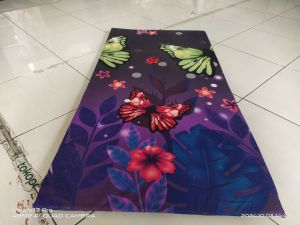 alas setrika tebal 3CM 120X60X3CM D16 busa kuning inoac tahan panas awet