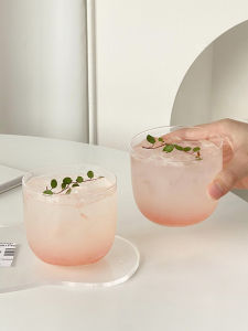 Lightweight Wide Mouth Glass Cup Simple Home Use Cocktail Whiskey Ice Hockey Cup Cold Brew Coffee Cup Tea Cup Chicken Wings Cup