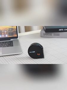 Deli 3/ 5 M Black Steel Material Measuring Tape Household Woodworking Portable Measuring Tool