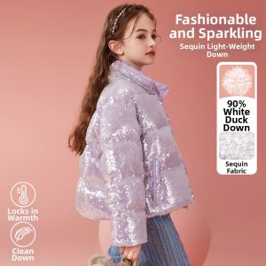 Ask Junior | Shiny Fashion Warm Down Jacket