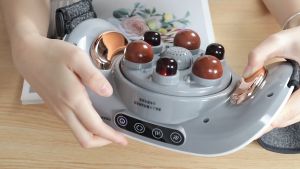 Máy massaage bụng TQ109. Mát xa bụng tích hợp đá nóng HIMALAYA giúp giảm mỡ bụng chân đùi cải thiện chức năng tiêu hóa nhiều chế độ