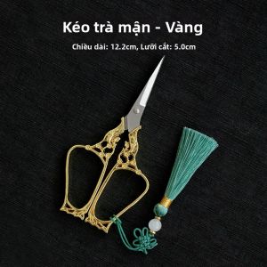 LUOSHENGMANSHENGHUO | Kéo Cắt Trà Bằng Thép Không Gỉ Cao Cấp