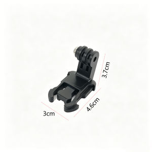J-Hook Buckle Mount J Hook Helmet Adapter For GoPro Hero 13 12 11 10 9 8 SJCAM Insta360 AKASO DJI Osmo Action Camera Accessories