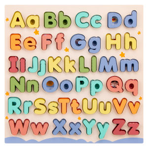 Educational Alphabet Recognition 3D Wooden Puzzle