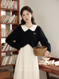 Váy Cổ Nhỏ Dáng Slimming Chic