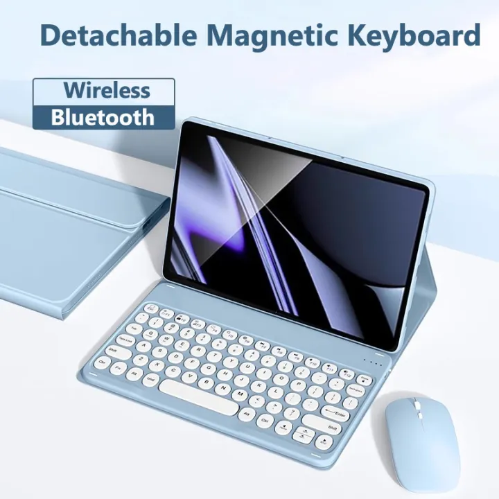 Bluetooth Keyboard for OnePlus Pad 2 12.1" Pro 12.1 Inch Go 11.35 Inch for OnePlus Pad 11.61 Magnetic Case Free Wireless Mouse