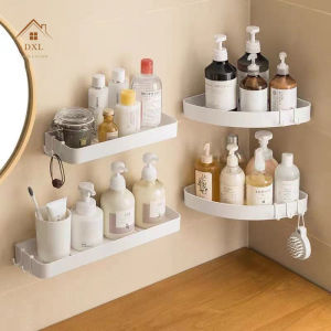 DXL Bathroom Toilet Rack Punch-free Wall-mounted Toilet Wall Rack Toilet Washstand Rack Toilet Storage Rack