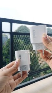 Adaptor ROBOT DUA Colokan USB-A dan Type-C Fast Charging Iphone RT-K8 Plus | Kepala Charger Robot RT K8+ USB Type C 12W 2.4A Power Delivery PD Fast Charging Adaptor Casan Batok Charger HP Adapter Original / Adapter Casan