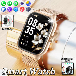 2025 New Smart Watch Women Men Android IOS Phone Bluetooth Call Blood Oxygen Blood Pressure Monitor smartwatch For Android IOS