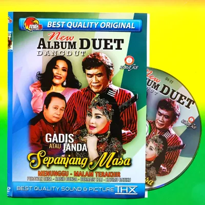 KASET VIDEO MUSIK MP5 80 LAGU NEW ALBUM DUET DANGDUT SEPANJANG MASA SELEKSI TERLARIS.