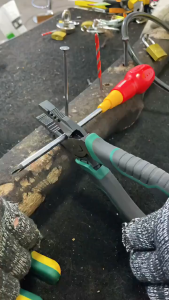 Reaim 3 pcs Tang Tugas Berat Set Alat Tang Hidung Panjang Set Tang Hidung Panjang Alat Tang Tugas Berat Catok