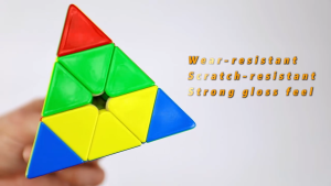 [JPEARLY] Qiyi M Pro Pyraminx | Flagship / Pioneer UV | Speedcube Pyraminx WCA Competition Pyraminx Cube