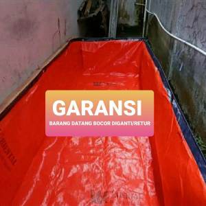 Terpal Kolam Ikan 200x300x75 cm A5 Korea: Garansi & Retur