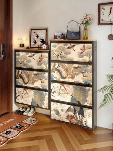MEISD | Ultra-thin Vintage Style Shoe Cabinet 15cm