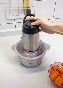 KACC Kaisa Villa Electric Food Processor Meat Grinder Chopper Blender 2 Liters High Large Capacity