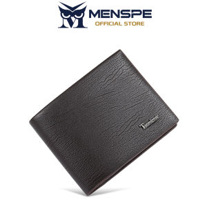 MENSPE Wallet Simple Short Wallet Soft PU Business Wallet Retro Wallet Multi-Card Position Wallets Travel Purses Coin Pouch ID Credit Cards Holders