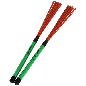 IRIN | IRIN AS-31 Drum Brushes Aluminum Handle Rich Expressive Sound Comfortable GripDrum Brushes for SnareJazz Acoustic & Practice