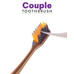 1 Set Dentist recommendation Orthodontic soft toothbrush interdental brush black n white standard bristle