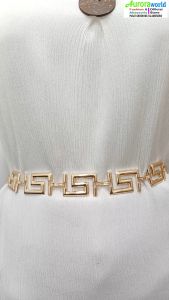 Auroraworld ikat pinggang wanita gesper belt rantai Sabuk celana Belt Tunik Tali Pinggang Fashion