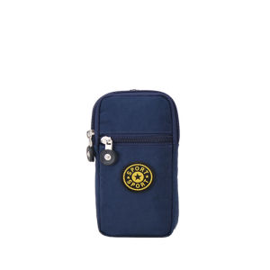 Small Size Elderly Mobile Phone Bag Halterneck Wrist Coin Purse Female Waterproof Arm Bag Kids Student Card Bag Free Lanyard