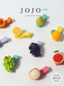 Kẹp Tóc Hoa Quả Rau Củ Ngọt Ngào Kẹp Tóc Trang Trí Cho Tóc Kẹp Tóc Phong Cách Hàn Quốc Mới Không Có Thương Hiệu