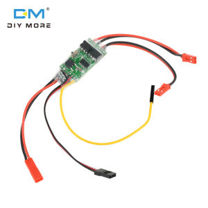 Diymore kép hai chiều ESC bàn chải ESC thiết bị điều khiển tốc độ mẫu RC thuyền Tank Crawler xe 2S 3S Li-ion pin 5A