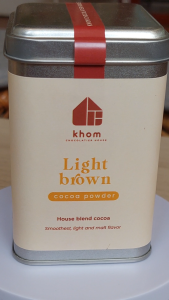Thai House Blend Cocoa 180g (Khom Chocolatier House) - Light Brown Cocoa Powder (No preservatives / emulsifiers) - Pre-order Available to Maximise Shelf Life