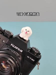 DIY Lovely Cute Bread Food Camera Hot Shoe Cover Protector for Canon R50 Nikon Z30 Sony Fuji XT5 XT30 XT50 XM5 Leica Accessories