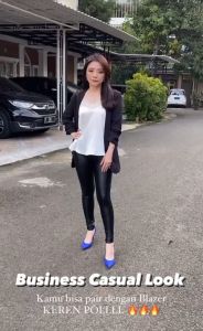 SJM CELANA LEGGING LATEX PANJANG HW HIGHWAIST BAHAN TEBAL PREMIUM PRESS ANTI JIPLAK SEAMLESS PREMIUM QUALITY 13201