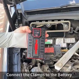 Car Jumper 10000mAH 12V 3 in 1 Portable Power Bank Senter Jumper Aki Mobil