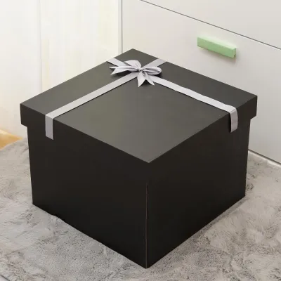 MEISITEKEKE | Pink Extra Large Square Gift Box
