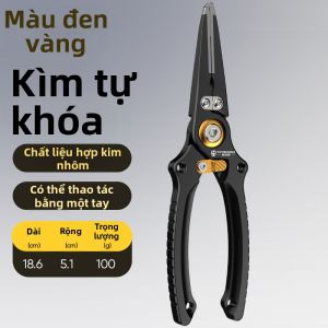 YEYINGZHE | Kẹp Đa Năng Kiểm Soát Cá Nhôm