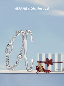 HEFANG Jewelry | Shining Tennis Bracelet Designer Versatile Accessory