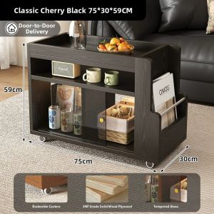 Puang | Portable Side Table Cabinet Mobile