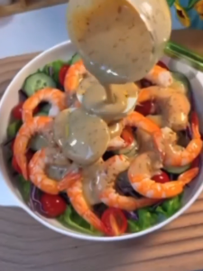 In stock - Low-fat sugar-free chia seed and sesame seed salad dressing Low Fats No Sugar Added Chia Seed Sesame Salad Dressing