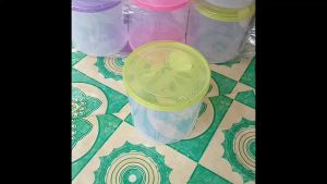 (Murah Meriah) Toples Makanan 1.5 Kg dari Bahan Plastik Produksi YOYO Star