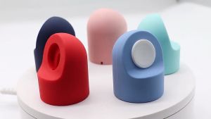 Charger Stand Mount Silicone Dock Holder for apple watch series 10/9/8/7/6/5/4/SE 2 41mm/45mm/44mm/40mm/42mm/46mm/38mm iwatch ultra ultra 2 49mm Charge Cable Accessories