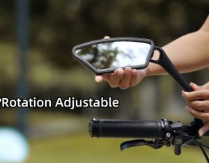 ROCKBROS Bicycle Rear View Mirror Wide-angle 360° Rotation Adjustable Mirror Road Bike MTB Stable Handlebar Mirror Bike Accessories