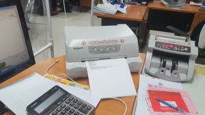 Compuprint เครื่องพิมพ์เช็ค พร้อมโปรแกรมพิมพ์เช็ค คอมพิวปริ้น รุ่น SP40 plus