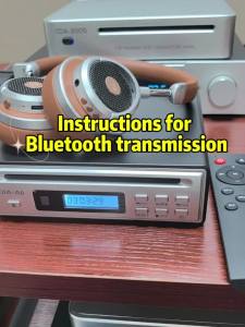 Portable Bluetooth CD Player Home CD Ripper HiFi Audio CD Player Desktop CD Player with Bluetooth Input and Output