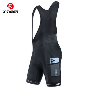 Quần Short Đi Xe Đạp Nam X-TIGER Có Túi Đựng Điện Thoại Đệm 5D Chống Sốc Thoáng Khí Quần Đi Xe Đạp Nhanh Khô