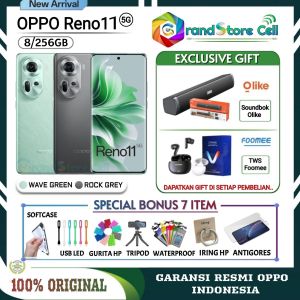 OPPO RENO11 5G RAM 8/256 GB | OPPO RENO 11 5G RAM 8/256 GB GARANSI RESMI OPPO INDONESIA